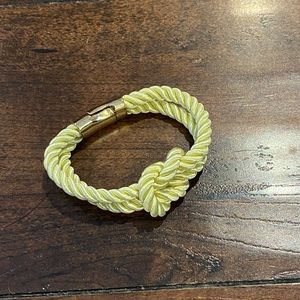 Rope knot bracelet